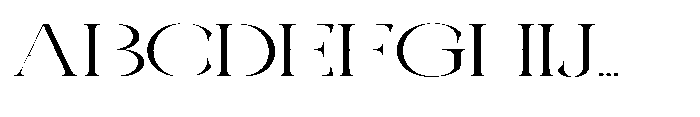 Galdertin Charetam Serif Extra Expanded Font UPPERCASE