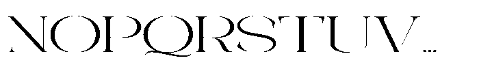 Galdertin Charetam Serif Extra Expanded Font UPPERCASE