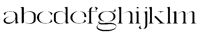 Galdertin Charetam Serif Extra Expanded FONT