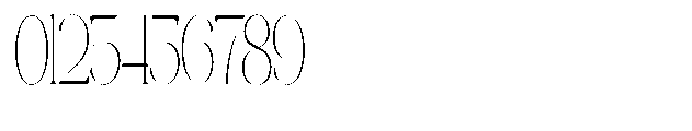 Galdertin Charetam Serif Extra Light Condensed Font OTHER CHARS