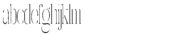 Galdertin Charetam Serif Extra Light Condensed FONT