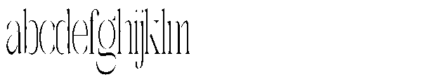 Galdertin Charetam Serif Light Condensed FONT