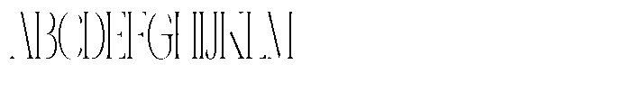 Galdertin Charetam Serif Light Extra Condensed Font UPPERCASE