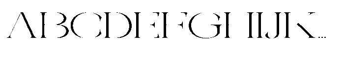 Galdertin Charetam Serif Light Extra Expanded Font UPPERCASE