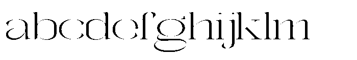 Galdertin Charetam Serif Light Extra Expanded FONT