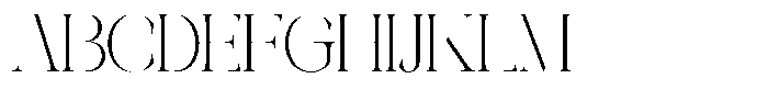 Galdertin Charetam Serif Light Font UPPERCASE