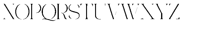 Galdertin Charetam Serif Light Font UPPERCASE