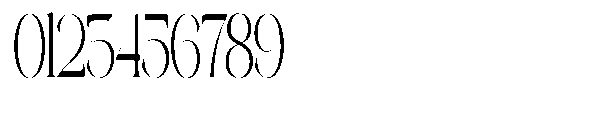 Galdertin Charetam Serif Medium Condensed Font OTHER CHARS