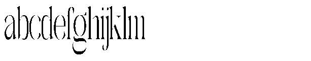 Galdertin Charetam Serif Medium Condensed FONT