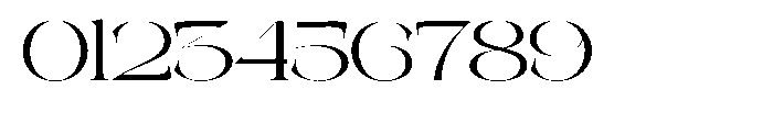 Galdertin Charetam Serif Medium Expanded Font OTHER CHARS