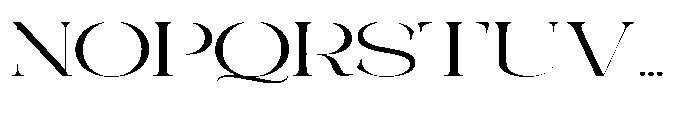 Galdertin Charetam Serif Medium Extra Expanded Font UPPERCASE