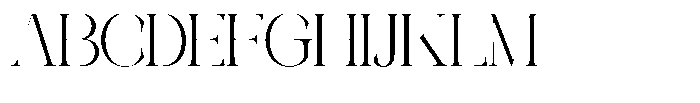 Galdertin Charetam Serif Regular Font UPPERCASE