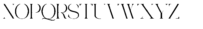 Galdertin Charetam Serif Regular Font UPPERCASE