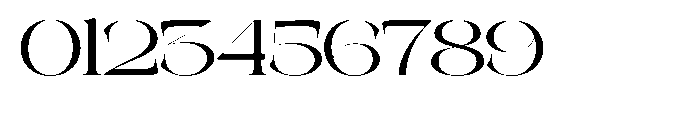 Galdertin Charetam Serif Semi Bold Expanded Font OTHER CHARS