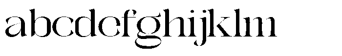 Galdertin Charetam Serif Semi Bold Expanded FONT