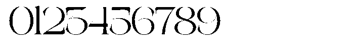 Galdertin Charetam Serif Semi Bold Font OTHER CHARS