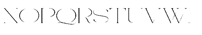 Galdertin Charetam Serif Thin Extra Expanded Font UPPERCASE