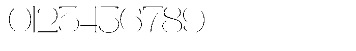 Galdertin Charetam Serif Thin Font OTHER CHARS