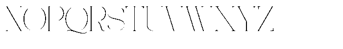 Galdertin Charetam Serif Thin Font UPPERCASE