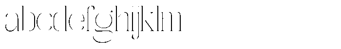 Galdertin Charetam Serif Thin FONT