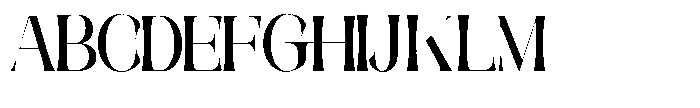 Galdertine Charetam Semi Serif Galdertine Charetam SM S Black Condensed Font UPPERCASE