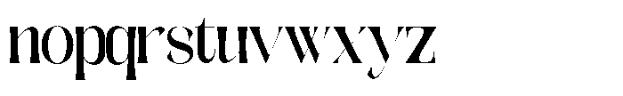 Galdertine Charetam Semi Serif Galdertine Charetam SM S Black Condensed Font LOWERCASE