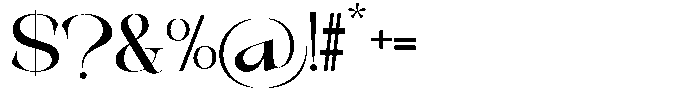 Galdertine Charetam Semi Serif Galdertine Charetam SM S Black Expanded Font OTHER CHARS