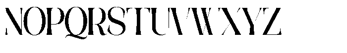 Galdertine Charetam Semi Serif Galdertine Charetam SM S Black Extra Condensed Font UPPERCASE