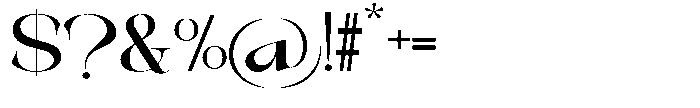 Galdertine Charetam Semi Serif Galdertine Charetam SM S Black Extra Expanded Font OTHER CHARS