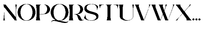 Galdertine Charetam Semi Serif Galdertine Charetam SM S Black Extra Expanded Font UPPERCASE