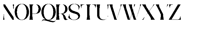 Galdertine Charetam Semi Serif Galdertine Charetam SM S Black Semi Condensed Font UPPERCASE