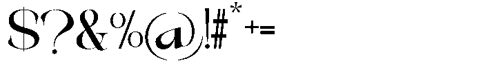Galdertine Charetam Semi Serif Galdertine Charetam SM S Black Semi Expanded Font OTHER CHARS