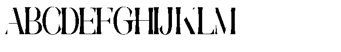 Galdertine Charetam Semi Serif Galdertine Charetam SM S Black Ultra Condensed Font UPPERCASE
