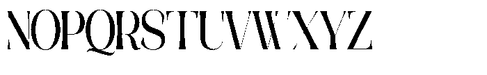 Galdertine Charetam Semi Serif Galdertine Charetam SM S Black Ultra Condensed Font UPPERCASE