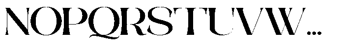 Galdertine Charetam Semi Serif Galdertine Charetam SM S Black Ultra Expanded Font UPPERCASE
