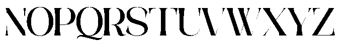 Galdertine Charetam Semi Serif Galdertine Charetam SM S Black Font UPPERCASE