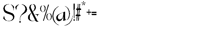 Galdertine Charetam Semi Serif Galdertine Charetam SM S Bold Condensed Font OTHER CHARS