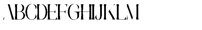 Galdertine Charetam Semi Serif Galdertine Charetam SM S Bold Extra Condensed Font UPPERCASE