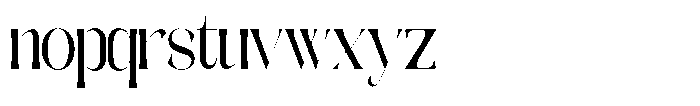 Galdertine Charetam Semi Serif Galdertine Charetam SM S Bold Extra Condensed Font LOWERCASE