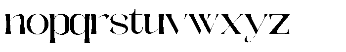 Galdertine Charetam Semi Serif Galdertine Charetam SM S Bold Extra Expanded Font LOWERCASE