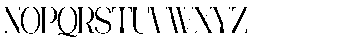 Galdertine Charetam Semi Serif Galdertine Charetam SM S Bold Ultra Condensed Font UPPERCASE
