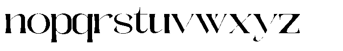 Galdertine Charetam Semi Serif Galdertine Charetam SM S Bold Ultra Expanded Font LOWERCASE