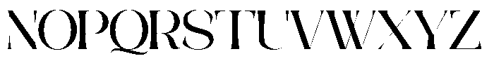 Galdertine Charetam Semi Serif Galdertine Charetam SM S Extra Bold Semi Expanded Font UPPERCASE