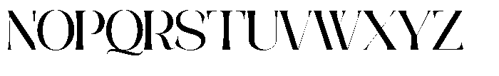 Galdertine Charetam Semi Serif Galdertine Charetam SM S Extra Bold Font UPPERCASE