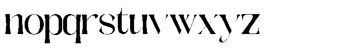 Galdertine Charetam Semi Serif Galdertine Charetam SM S Extra Bold Font LOWERCASE