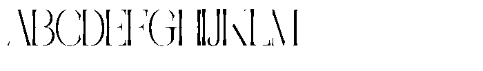 Galdertine Charetam Semi Serif Galdertine Charetam SM S Extra Condensed Font UPPERCASE