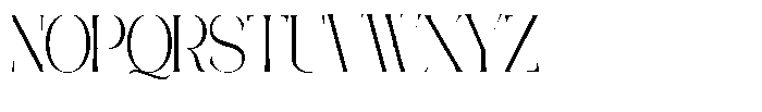 Galdertine Charetam Semi Serif Galdertine Charetam SM S Extra Condensed Font UPPERCASE