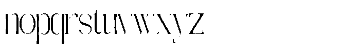 Galdertine Charetam Semi Serif Galdertine Charetam SM S Extra Condensed Font LOWERCASE