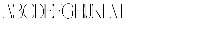 Galdertine Charetam Semi Serif Galdertine Charetam SM S Extra Light Condensed Font UPPERCASE