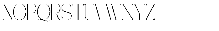Galdertine Charetam Semi Serif Galdertine Charetam SM S Extra Light Condensed Font UPPERCASE